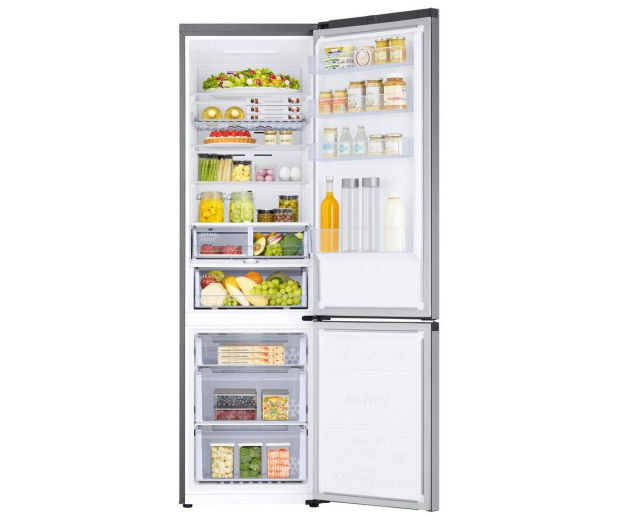Lodówka Samsung RB38C675DSA EF No Frost 203cm Metaliczny Grafit Komora Zero AI 390L - 1279353 - zdjęcie 8